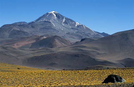 Mount Llullaillaco, in northern Argentina, had three frozen Inca children at its top–offerings to the gods.