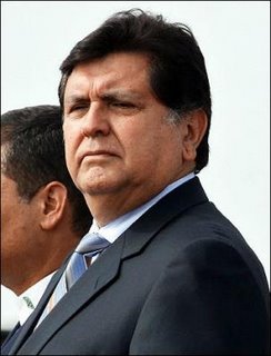 Peru’s President, Alan Garcia
