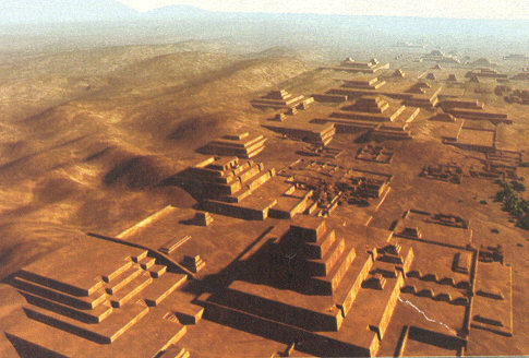 Pyramid Complex Reconstruction at Cahuachi, Peru