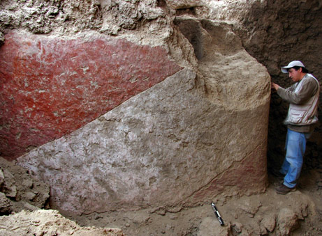 4,000-year-old mural painting