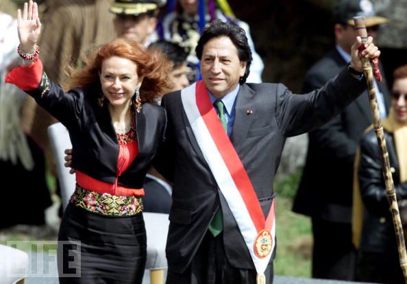 Alejandro Toledo inauguration at Machu Picchu