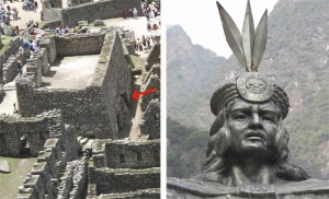 Tomb entrance at Machu Picchu