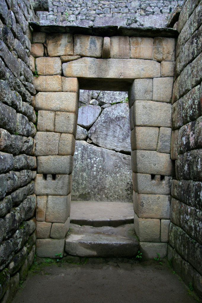 Trapezoidal Doorway at Machu Picchu