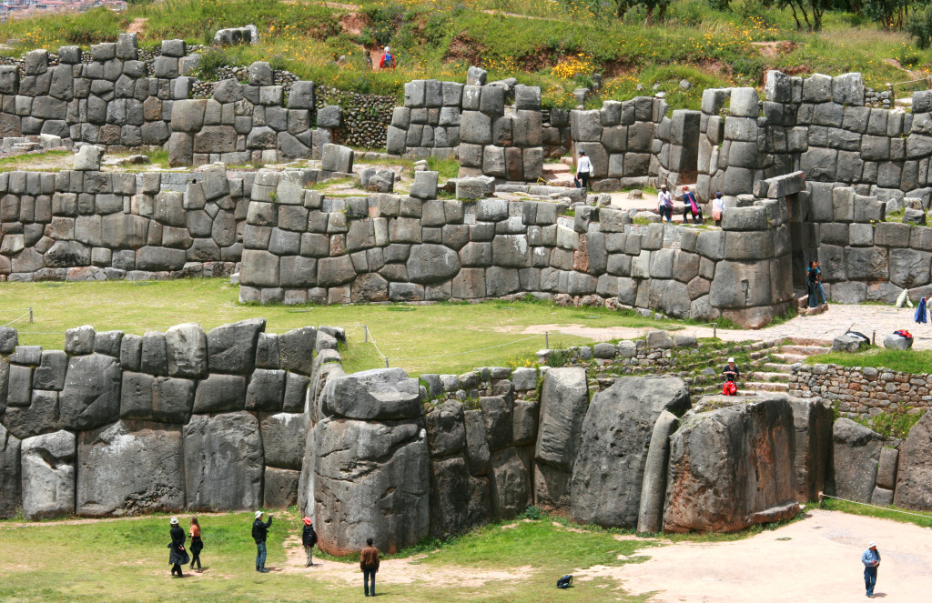 The Inca ruins of Saqsaywaman
