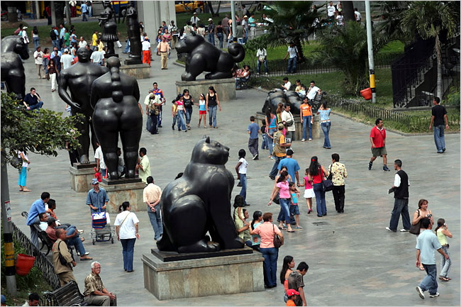 Botero sculptures